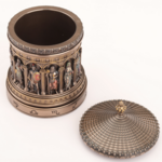 Greek Pantheon Zodiac Rotunda Rotating Trinket Box