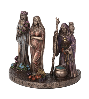 Triple Goddess Maiden, Mother and Crone