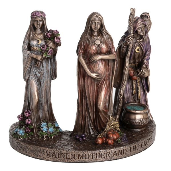 Triple Goddess Maiden, Mother and Crone