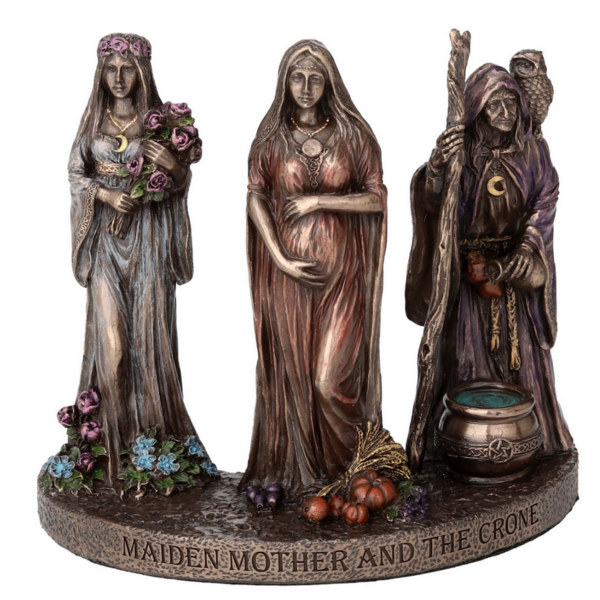 Triple Goddess Maiden, Mother and Crone