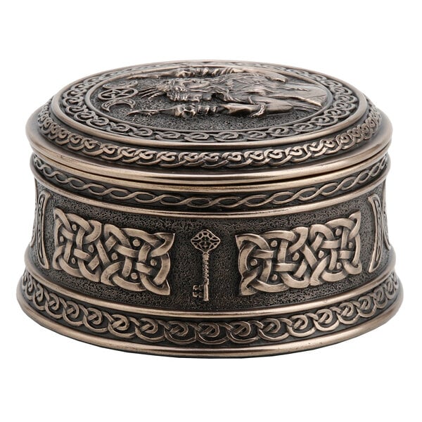 Hecate Goddess of Chthonic Round Trinket Box