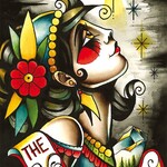 Eight Coins' Tattoo Tarot Borderless Miniature Edition