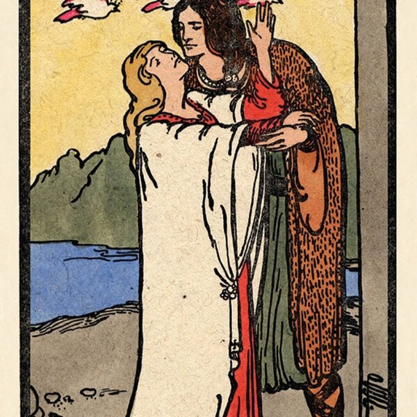 Smith-Waite Tarot Deck Borderless Miniature Edition