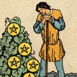 Smith-Waite Tarot Deck Borderless Miniature Edition