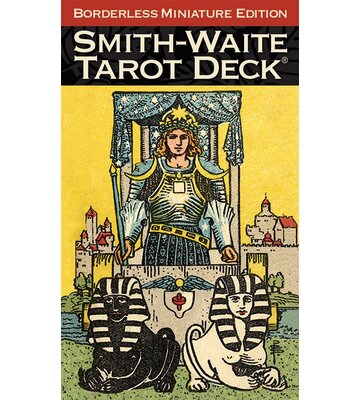 Smith-Waite Tarot Deck Borderless Miniature Edition