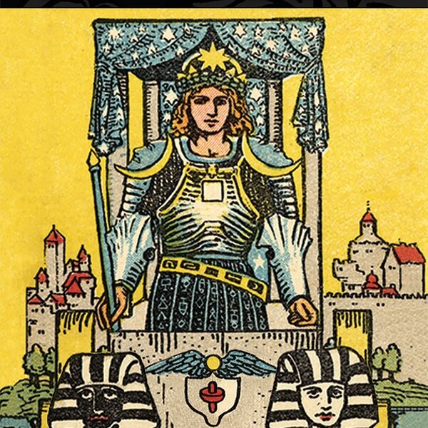 Smith-Waite Tarot Deck Borderless Miniature Edition