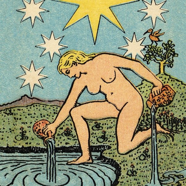 Smith-Waite Tarot Deck Borderless Miniature Edition