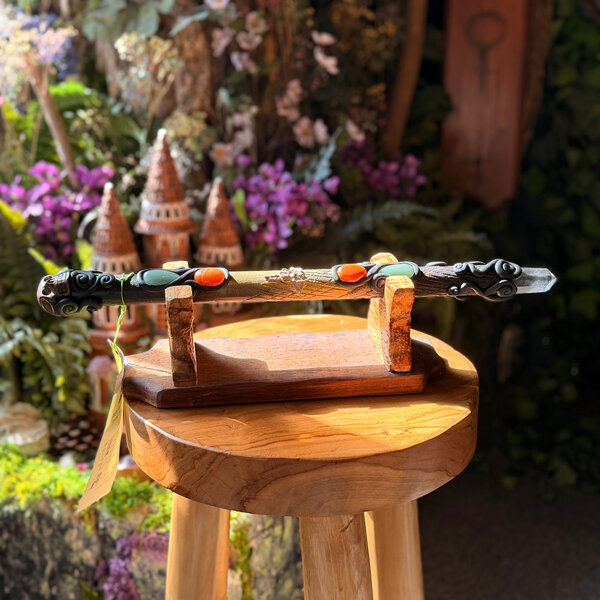 Wand of Angel Earth & Sun by Penny Cabot