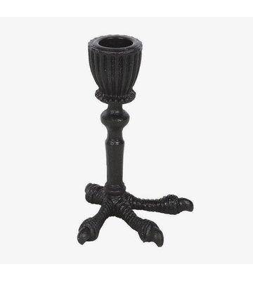 Raven Claw Gothic Taper Candle Holder