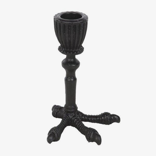 Raven Claw Gothic Taper Candle Holder