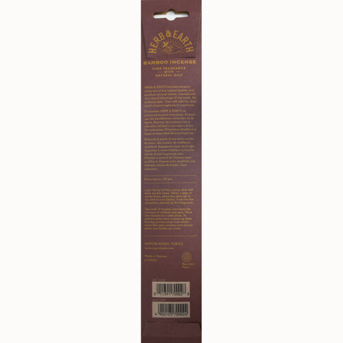 Herb & Earth Incense 20 Sticks - Cedar