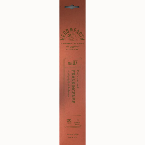 Herb & Earth Incense 20 Sticks - Frankincense