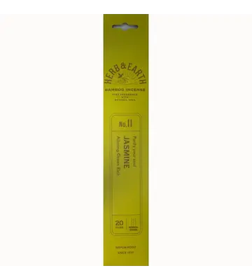 Herb & Earth Incense 20 Sticks - Jasmine