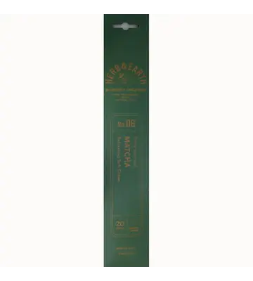 Herb & Earth Incense 20 Sticks - Matcha
