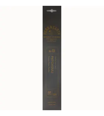 Herb & Earth Incense 20 Sticks - Patchouli