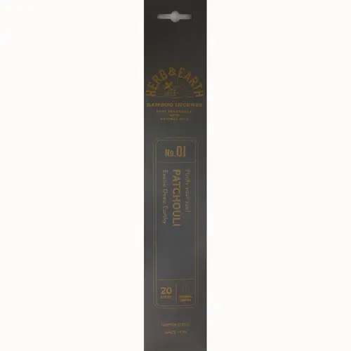 Herb & Earth Incense 20 Sticks - Patchouli