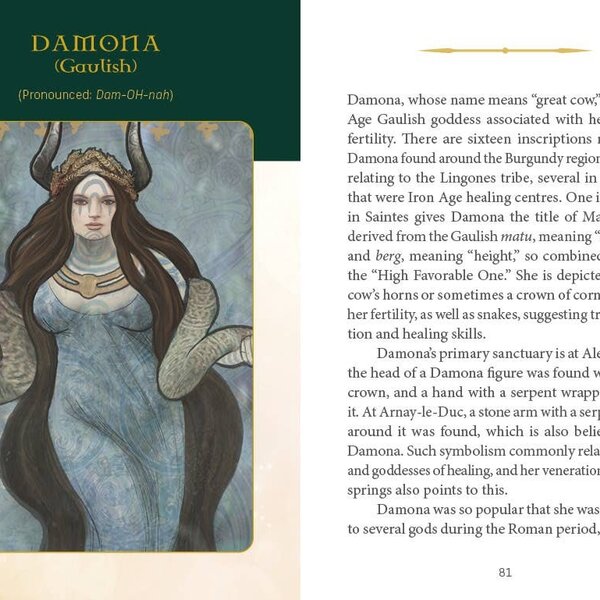 Celtic Goddesses, Witches, and Queens Oracle