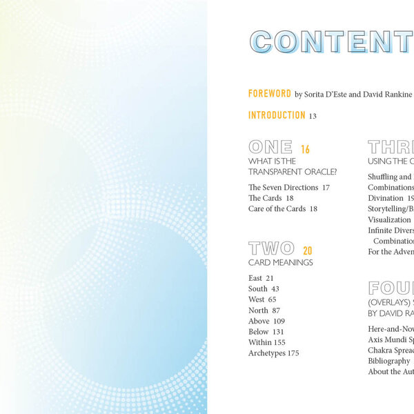 Transparent Oracle: Oracle Kit with 77 Cards and Guide Book