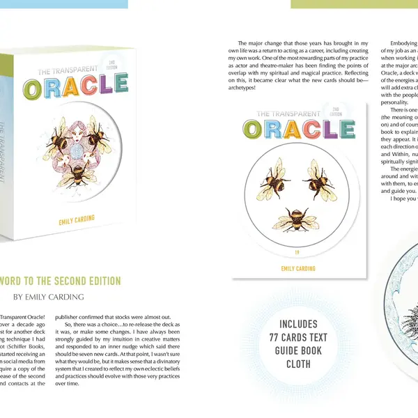 Transparent Oracle: Oracle Kit with 77 Cards and Guide Book