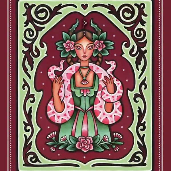 Weird Weavings Runic Oracle: Threads of Feminine Wisdom