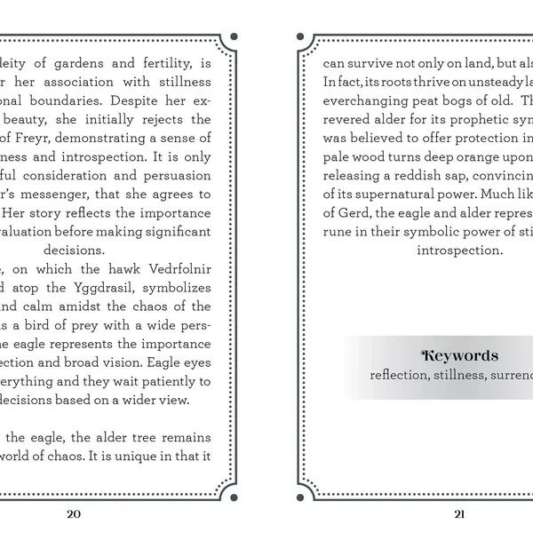 Weird Weavings Runic Oracle: Threads of Feminine Wisdom