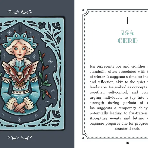 Weird Weavings Runic Oracle: Threads of Feminine Wisdom