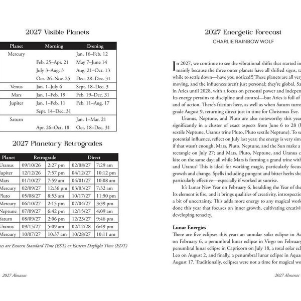 Llewellyn's 2027 Magical Almanac