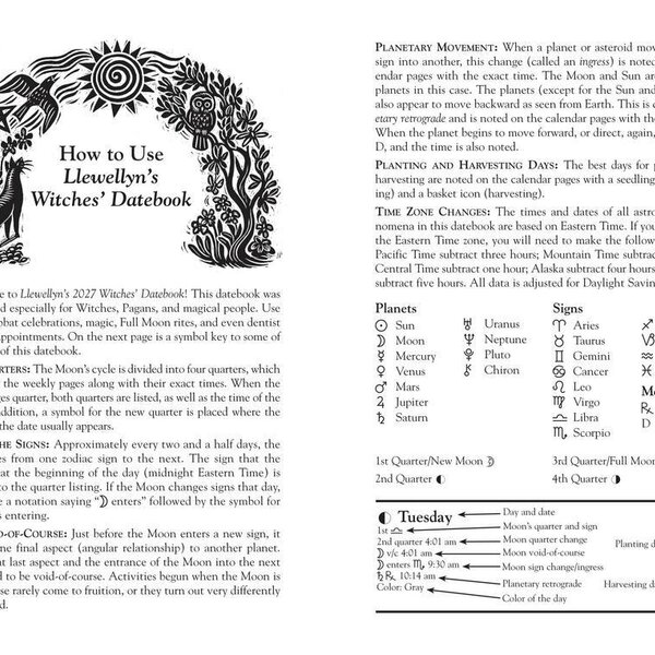 Llewellyn's 2027 Witches' Datebook