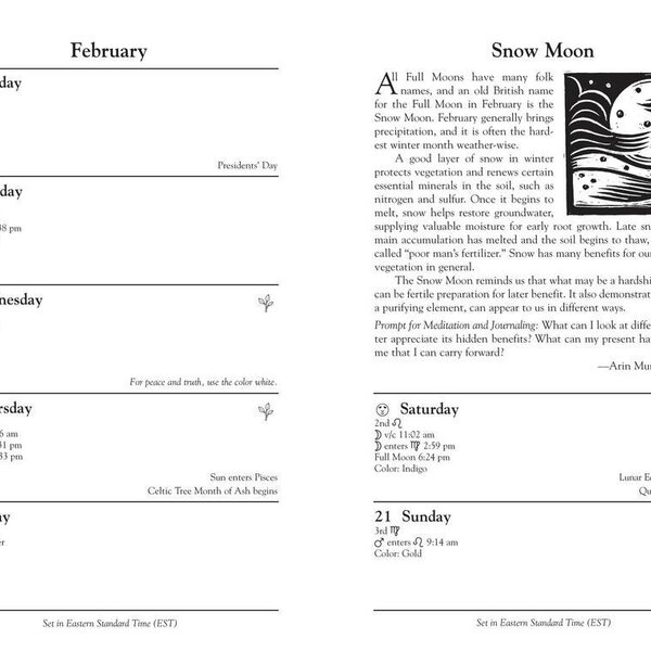 Llewellyn's 2027 Witches' Datebook