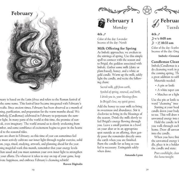 Llewellyn's 2027 Witches' Spell-A-Day Almanac