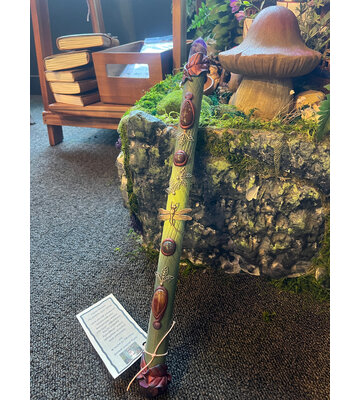 Lily Pond Wand - Energy of Earth & Air by Penny Cabot