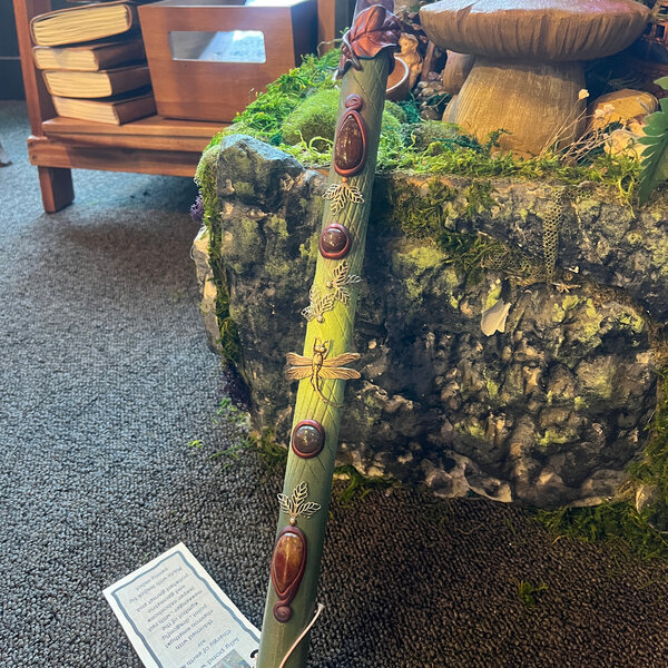Lily Pond Wand - Energy of Earth & Air by Penny Cabot