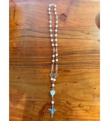 Rose Quartz Witch Rosary by Penny Cabot