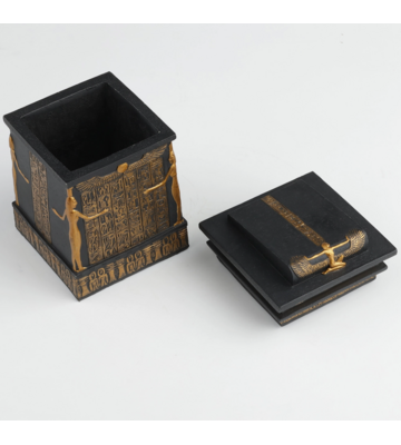 Egpytian Canopic Shrine Trinket Box