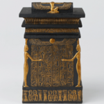 Egpytian Canopic Shrine Trinket Box