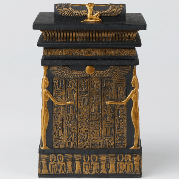 Egpytian Canopic Shrine Trinket Box