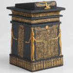 Egpytian Canopic Shrine Trinket Box
