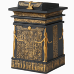 Egpytian Canopic Shrine Trinket Box