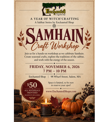 A Year of Witch’Crafting: Samhain