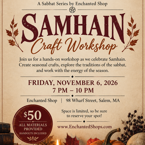 A Year of Witch’Crafting: Samhain