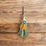 Evil Eye Ritual Herb Broom - 11"