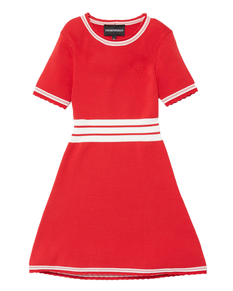 emporio armani red dress
