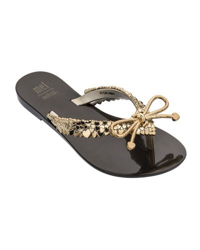 melissa harmonic bow flip flops
