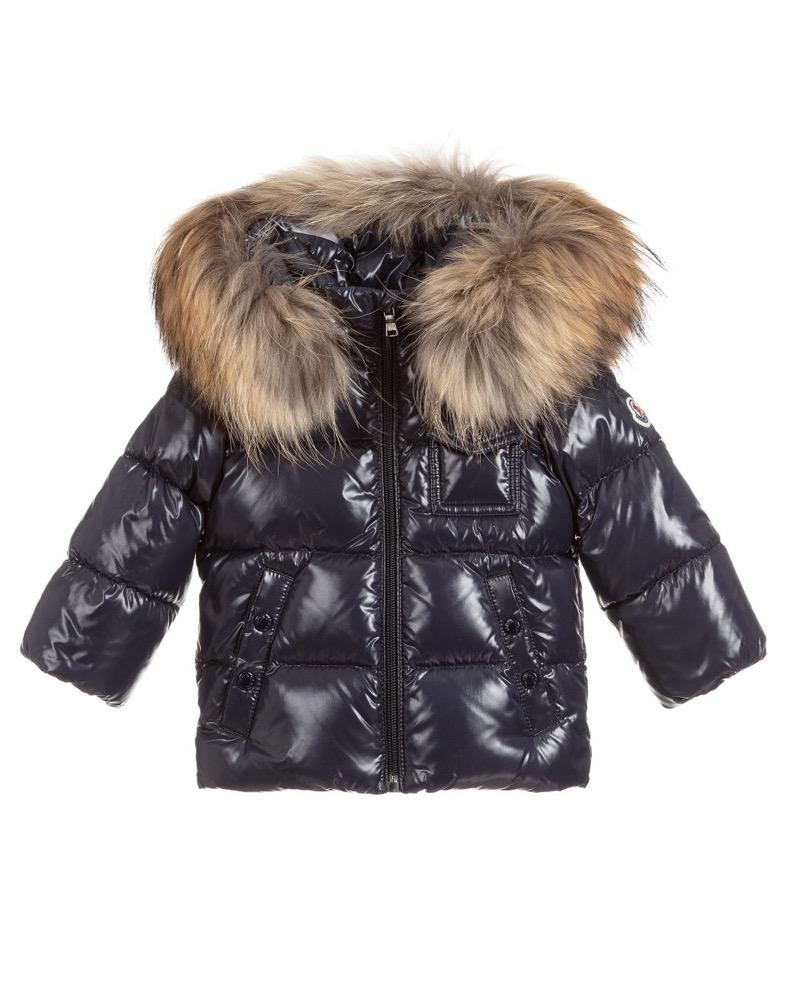 moncler baby fur jacket