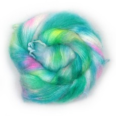 knitted wit Fairy Floss