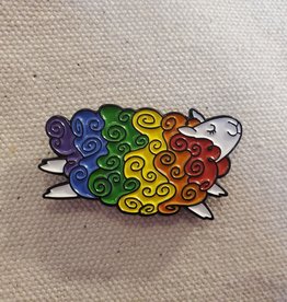 Rainbow Sheepie 2.0 Enamel Pin