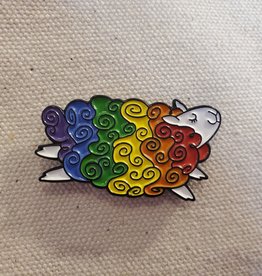 Rainbow Sheepie 2.0 Enamel Pin
