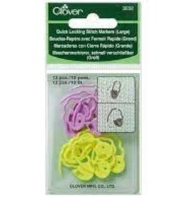 Clover Quick Locking Stitch Markers (Large)