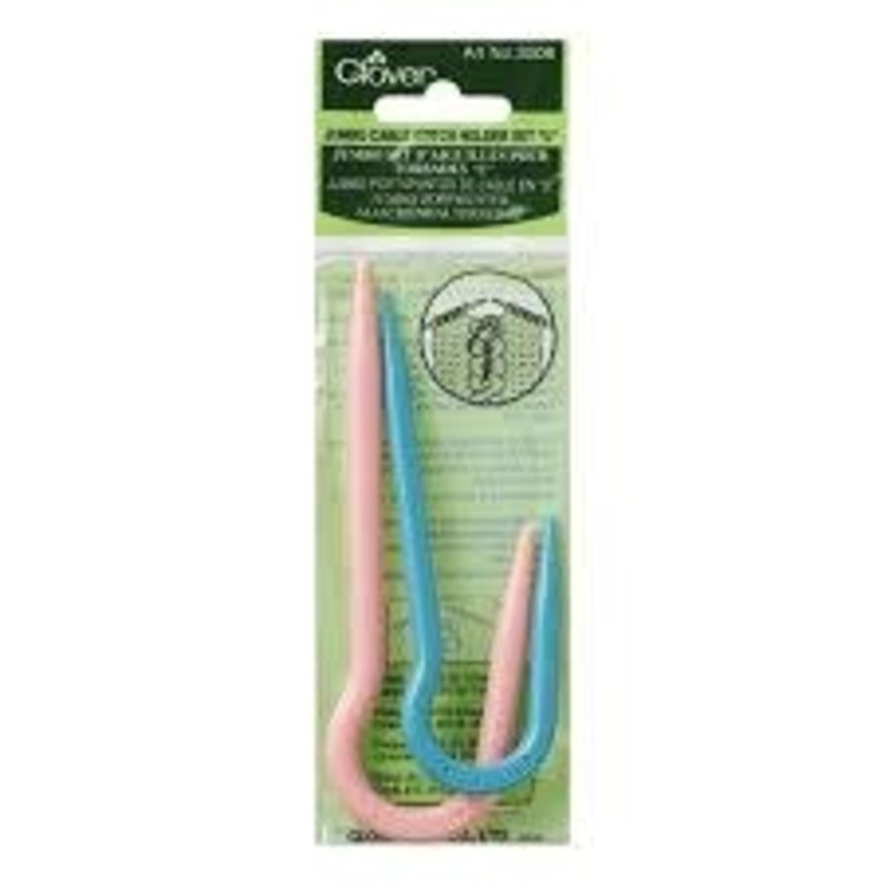 Clover Clover Jumbo U Cable Needle Set (3008)