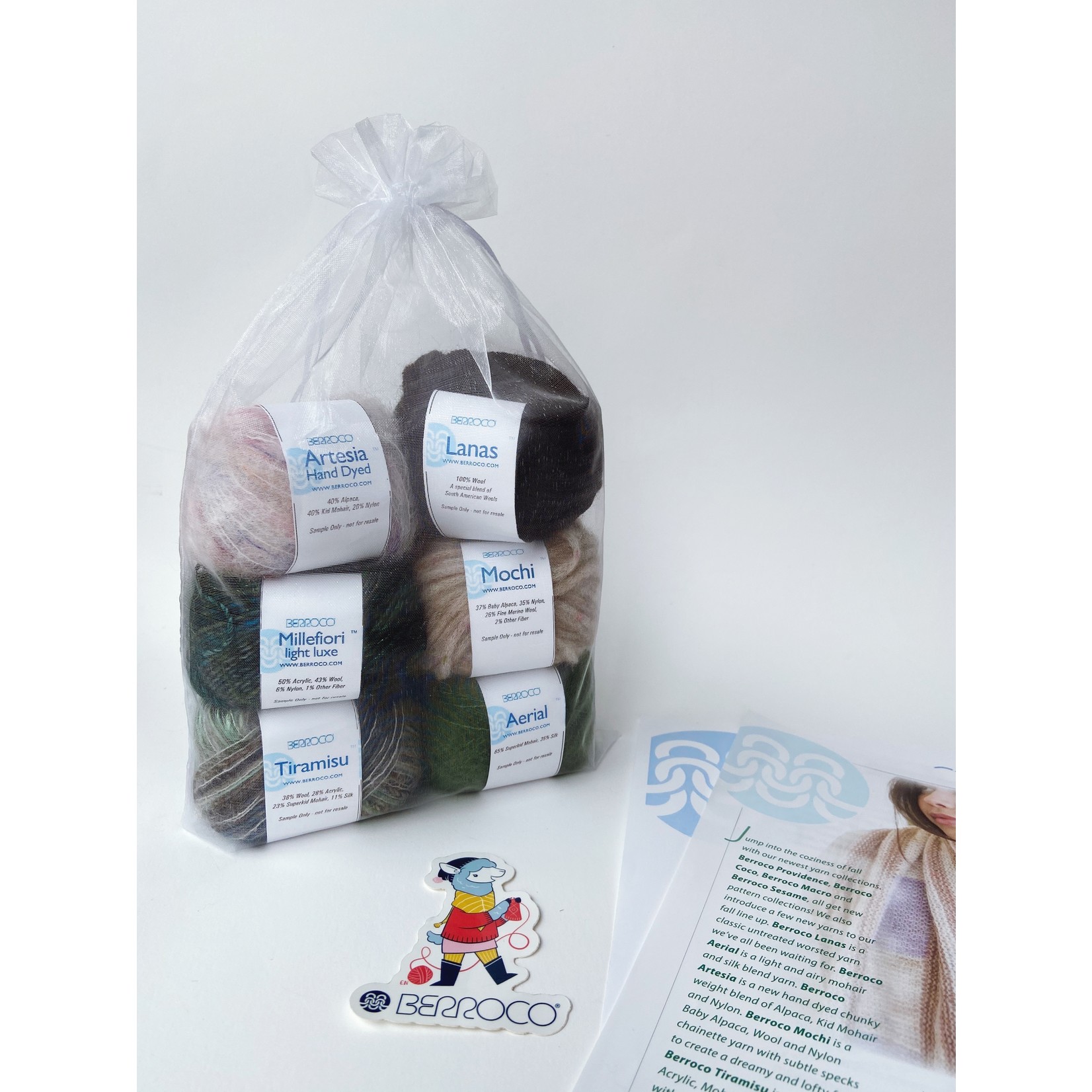 Berroco Fall 2020 Yarn Tasting Kit